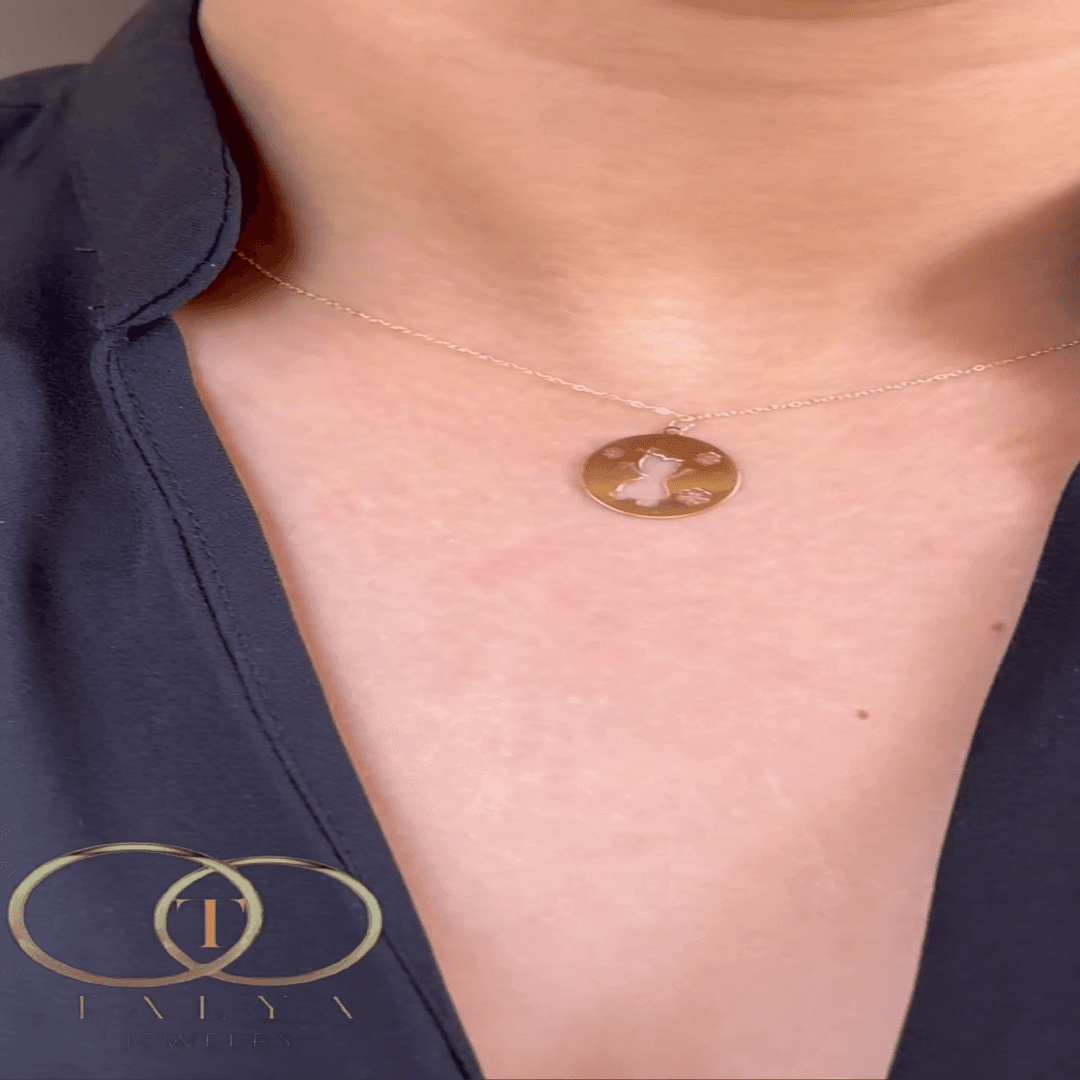 Collier Happiness en Or 18K — صورة 1