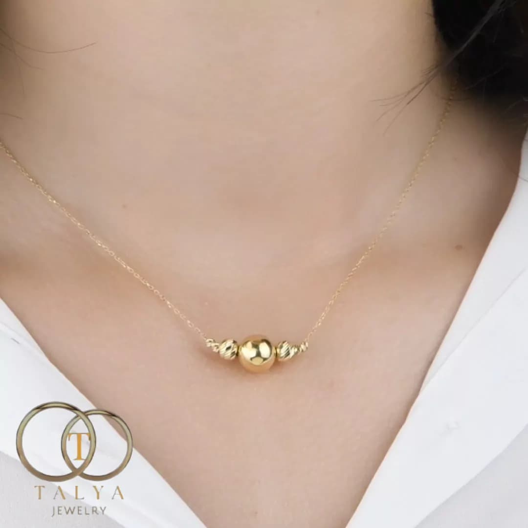 Collier Boule en Or 18K — صورة 1